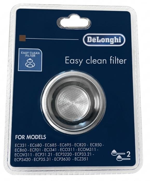Sitko filter na 2 šálky pre plnoautomatické kávovary DeLonghi